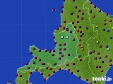 道央のアメダス実況(日照時間)(2024年06月19日)
