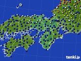 近畿地方のアメダス実況(日照時間)(2024年06月20日)