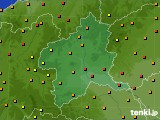 群馬県のアメダス実況(気温)(2024年06月20日)