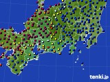 東海地方のアメダス実況(日照時間)(2024年06月21日)