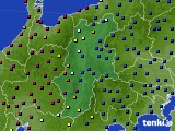 長野県のアメダス実況(日照時間)(2024年06月21日)