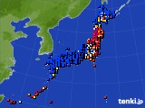 2024年06月22日のアメダス(日照時間)