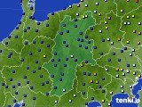 長野県のアメダス実況(日照時間)(2024年06月22日)
