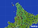 道北のアメダス実況(日照時間)(2024年06月23日)