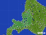 道央のアメダス実況(風向・風速)(2024年06月23日)