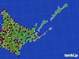 道東のアメダス実況(日照時間)(2024年06月26日)