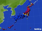 2024年06月27日のアメダス(日照時間)