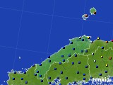 2024年06月29日の島根県のアメダス(日照時間)