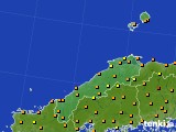 2024年06月29日の島根県のアメダス(気温)