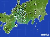 東海地方のアメダス実況(降水量)(2024年06月30日)