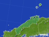 2024年06月30日の島根県のアメダス(降水量)