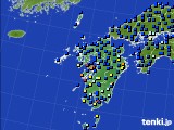 2024年06月30日の九州地方のアメダス(日照時間)