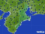 三重県のアメダス実況(日照時間)(2024年06月30日)