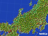 北陸地方のアメダス実況(気温)(2024年06月30日)