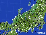北陸地方のアメダス実況(風向・風速)(2024年06月30日)