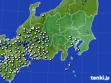 関東・甲信地方のアメダス実況(降水量)(2024年07月01日)