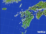 九州地方のアメダス実況(降水量)(2024年07月01日)