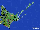 2024年07月01日の道東のアメダス(日照時間)