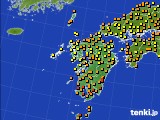 九州地方のアメダス実況(気温)(2024年07月01日)