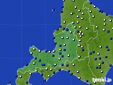 2024年07月01日の道央のアメダス(風向・風速)