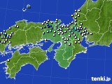 近畿地方のアメダス実況(降水量)(2024年07月02日)