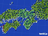 近畿地方のアメダス実況(日照時間)(2024年07月02日)