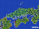 2024年07月02日の中国地方のアメダス(日照時間)