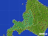 2024年07月02日の道央のアメダス(気温)