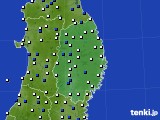 岩手県のアメダス実況(風向・風速)(2024年07月02日)