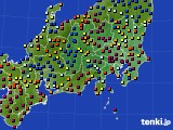 関東・甲信地方のアメダス実況(日照時間)(2024年07月03日)