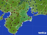三重県のアメダス実況(日照時間)(2024年07月03日)