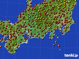 東海地方のアメダス実況(気温)(2024年07月03日)