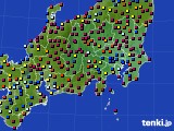 関東・甲信地方のアメダス実況(日照時間)(2024年07月04日)