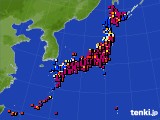 2024年07月05日のアメダス(日照時間)
