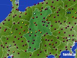 長野県のアメダス実況(日照時間)(2024年07月05日)