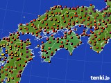 2024年07月05日の四国地方のアメダス(気温)