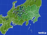 関東・甲信地方のアメダス実況(降水量)(2024年07月06日)