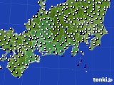 東海地方のアメダス実況(風向・風速)(2024年07月06日)
