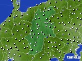 2024年07月06日の長野県のアメダス(風向・風速)