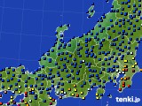 北陸地方のアメダス実況(日照時間)(2024年07月09日)
