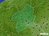 群馬県のアメダス実況(気温)(2024年07月09日)