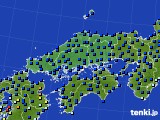 中国地方のアメダス実況(日照時間)(2024年07月10日)