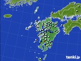 九州地方のアメダス実況(降水量)(2024年07月11日)