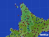 道北のアメダス実況(日照時間)(2024年07月11日)