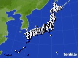 2024年07月11日のアメダス(風向・風速)