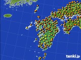 九州地方のアメダス実況(気温)(2024年07月12日)