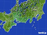 東海地方のアメダス実況(降水量)(2024年07月14日)