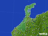 石川県のアメダス実況(降水量)(2024年07月14日)