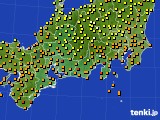 東海地方のアメダス実況(気温)(2024年07月14日)