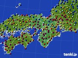 近畿地方のアメダス実況(日照時間)(2024年07月17日)